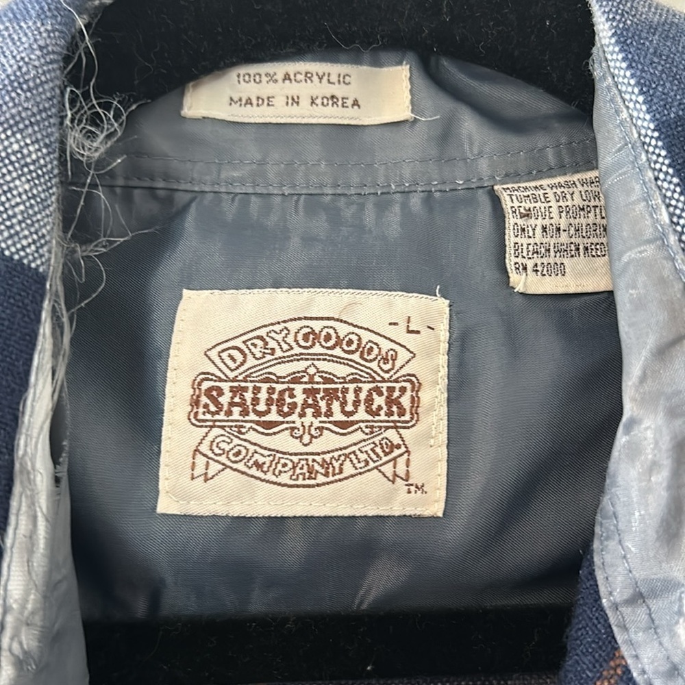 flannel button down - Picture 2 of 5